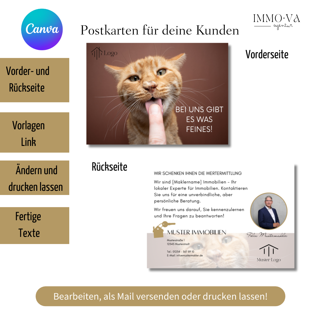 Canva Template Immobilienmakler