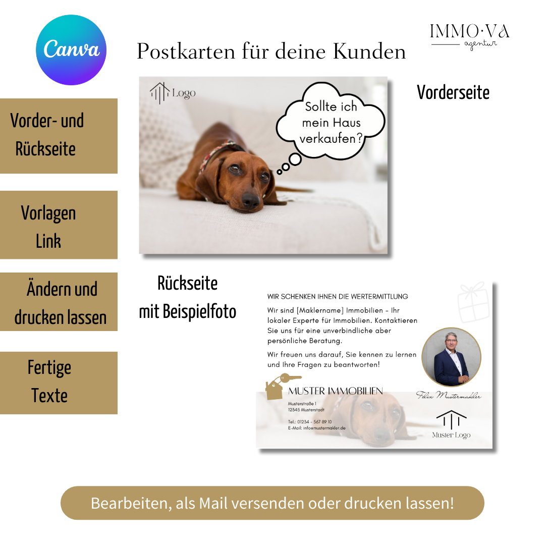 Canva Template Immobilienmarketing