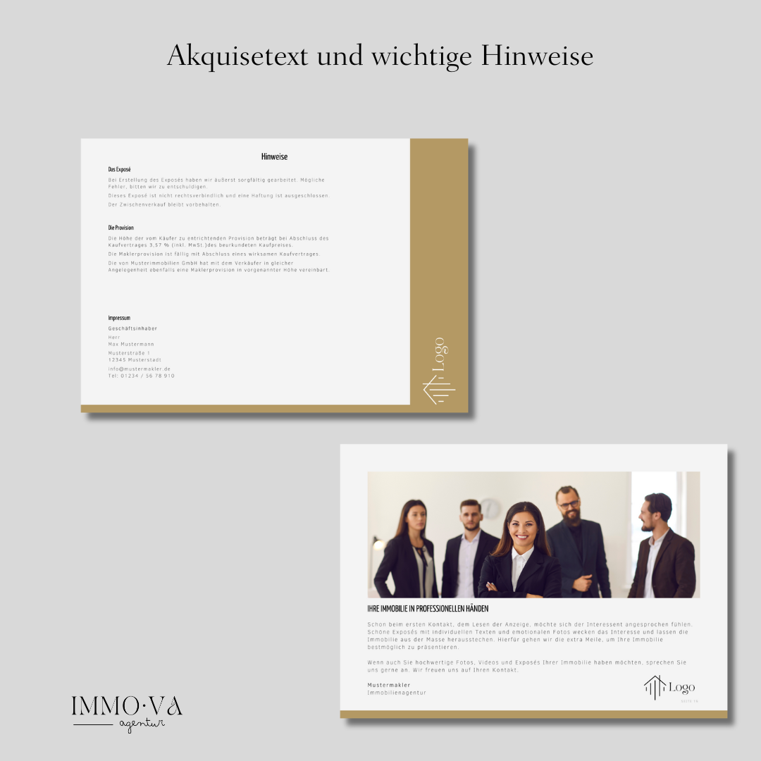 Immobilien Exposé