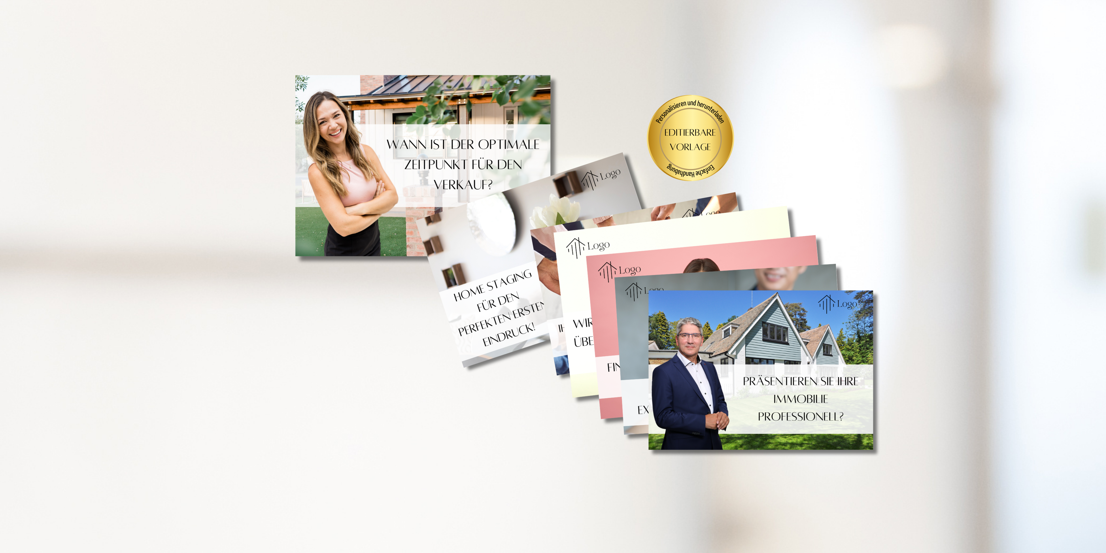Immobilienmarketing Postkarten