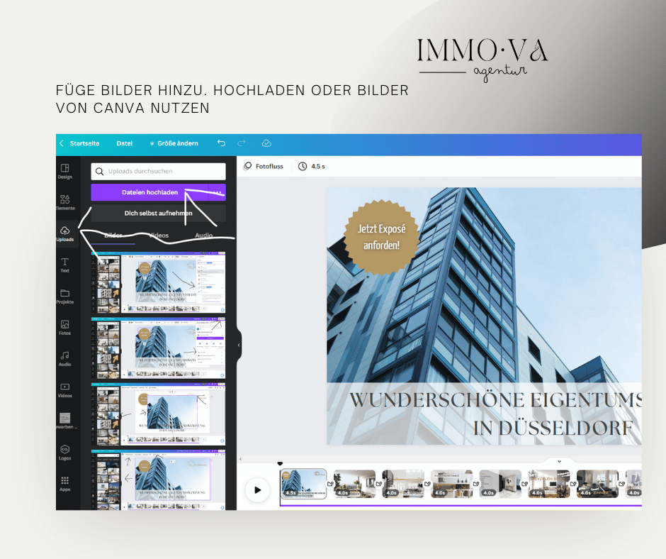 Videovorlage für Immobilienmakler - Immobilienmarketing - Video aus Fotos✶✶Digitales Produkt/Vorlagen-Link✶