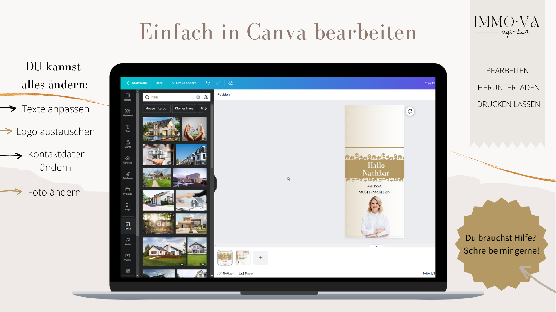 Canva Templates Immobilienmarketing