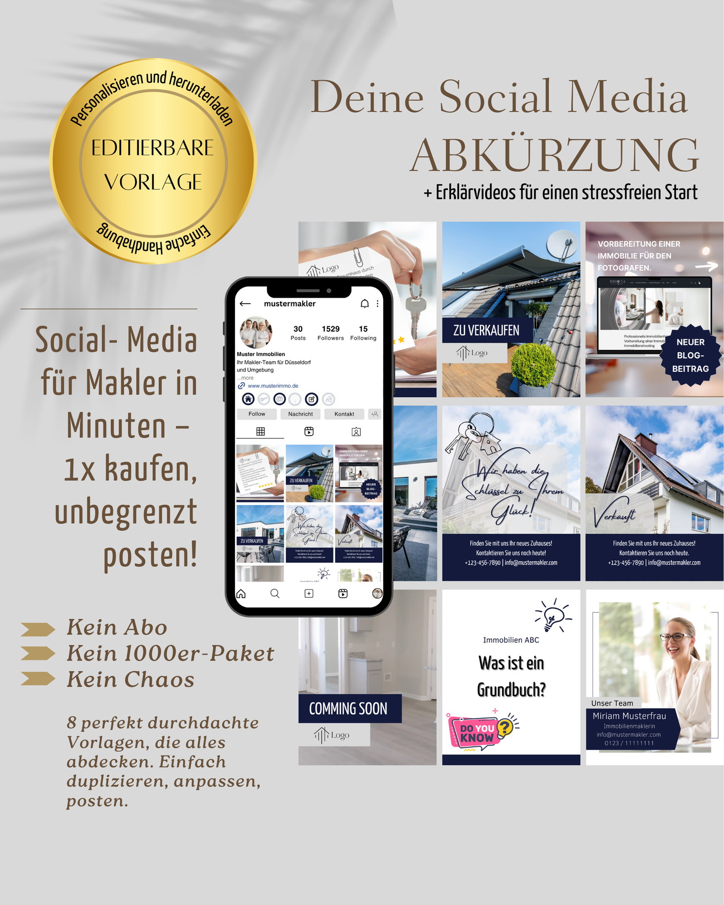 Social Media Bundle für Makler