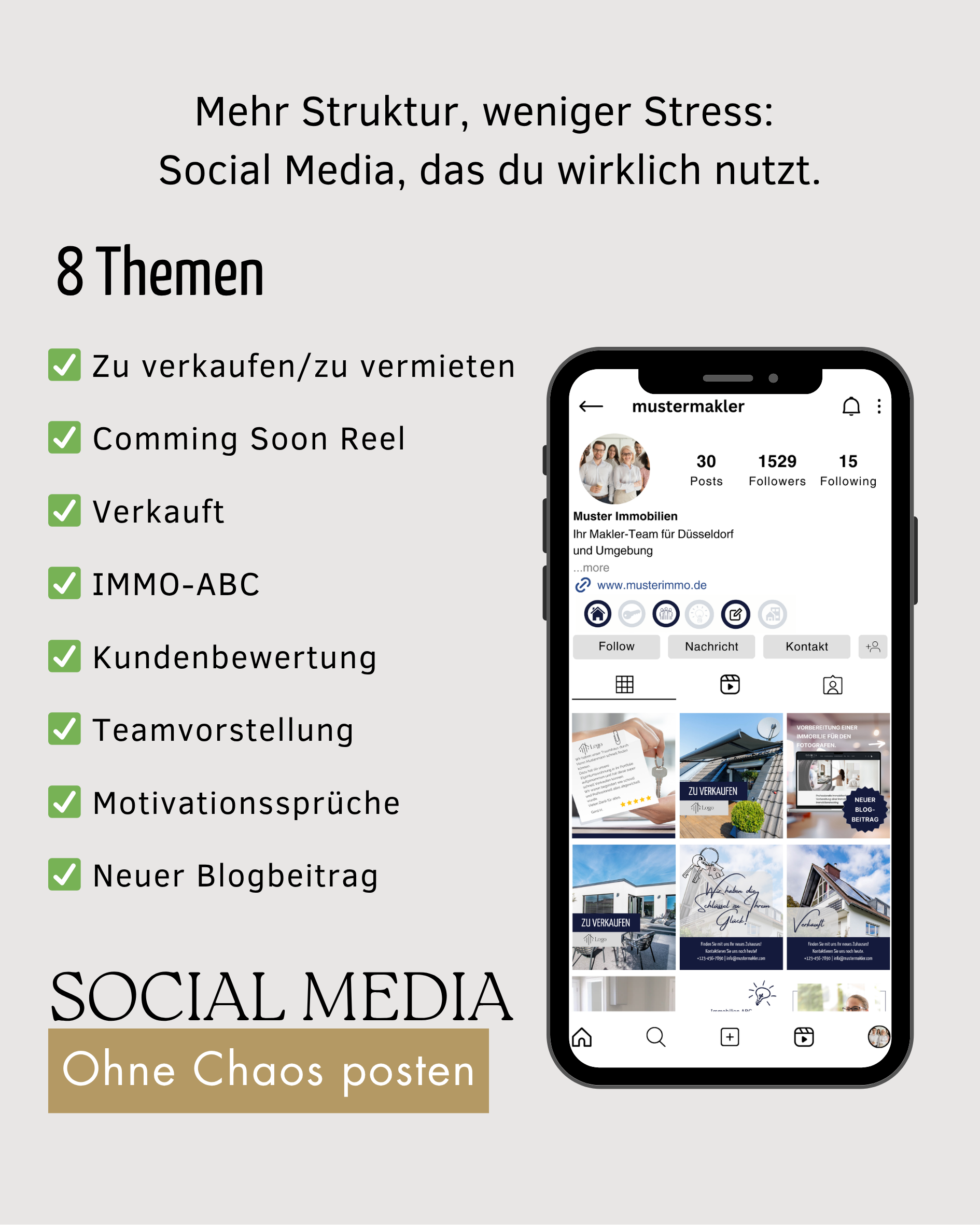 Social Media Bundle für Makler