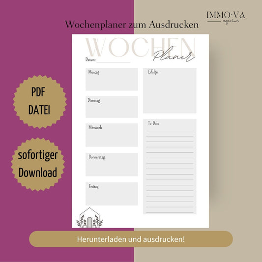 Wochenplan