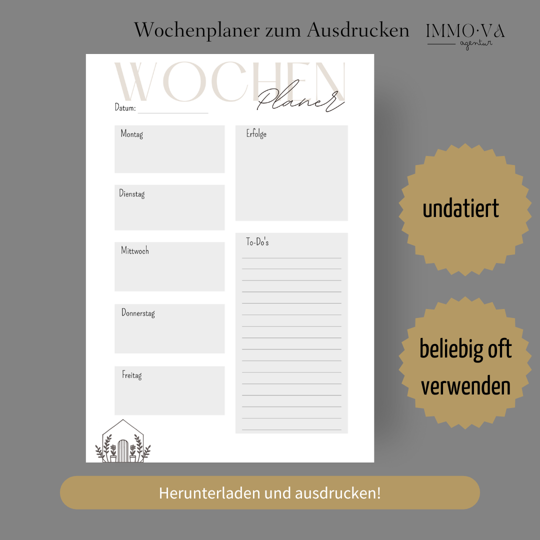 Wochenplan