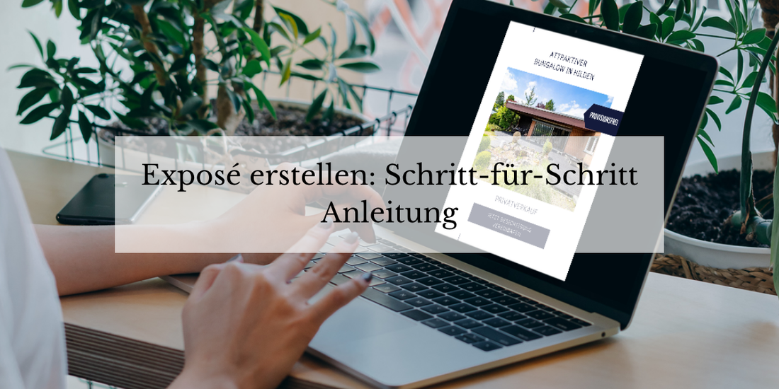 Immobilien Exposé erstellen