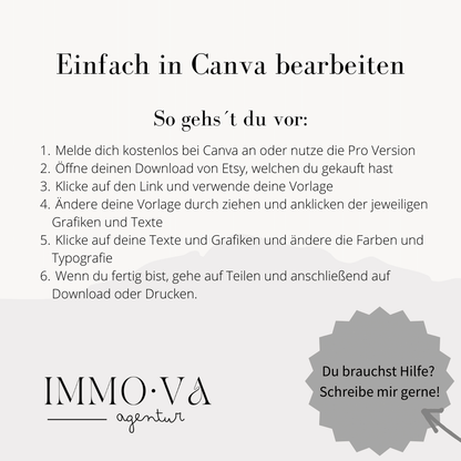 Canva Template Immobilienmarketing