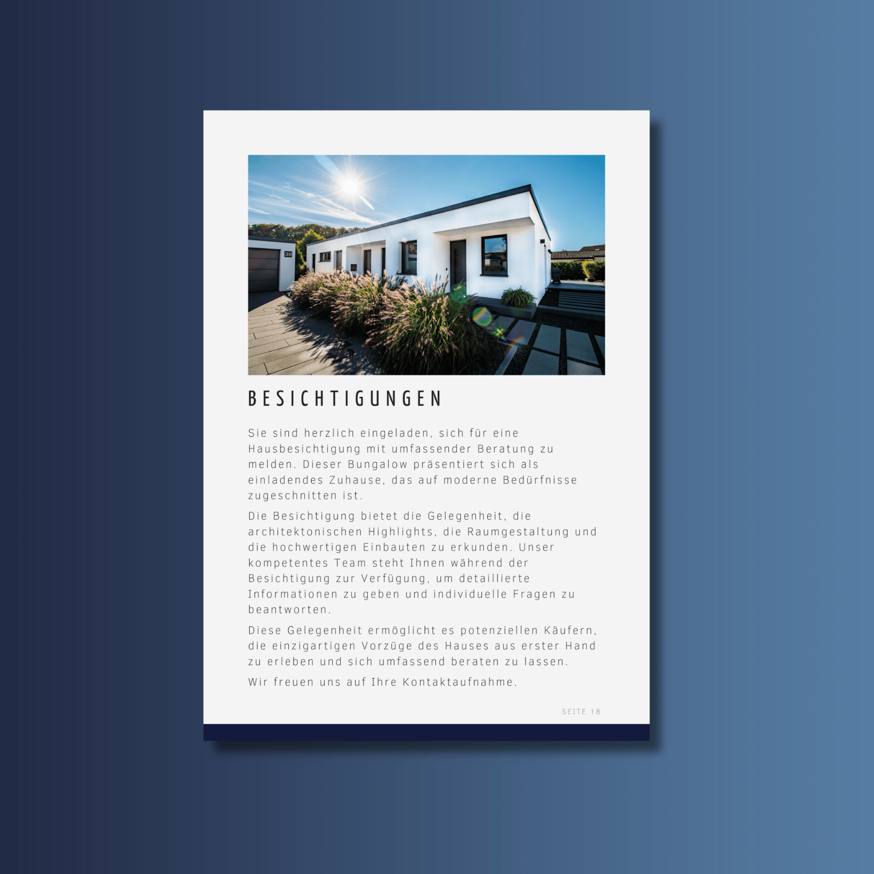 Immobilien Exposé Beispiel