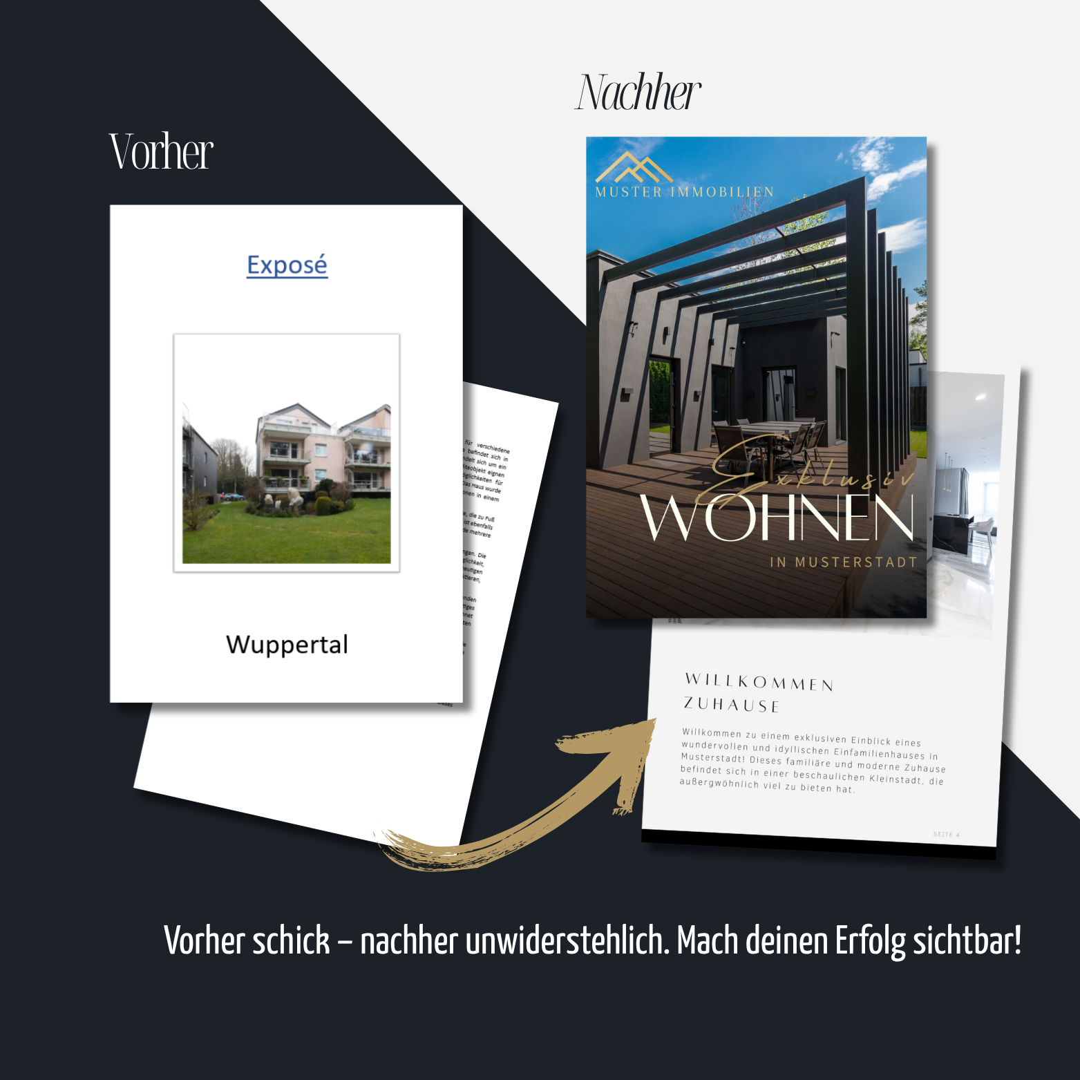 Immobilien Exposé Vorlage