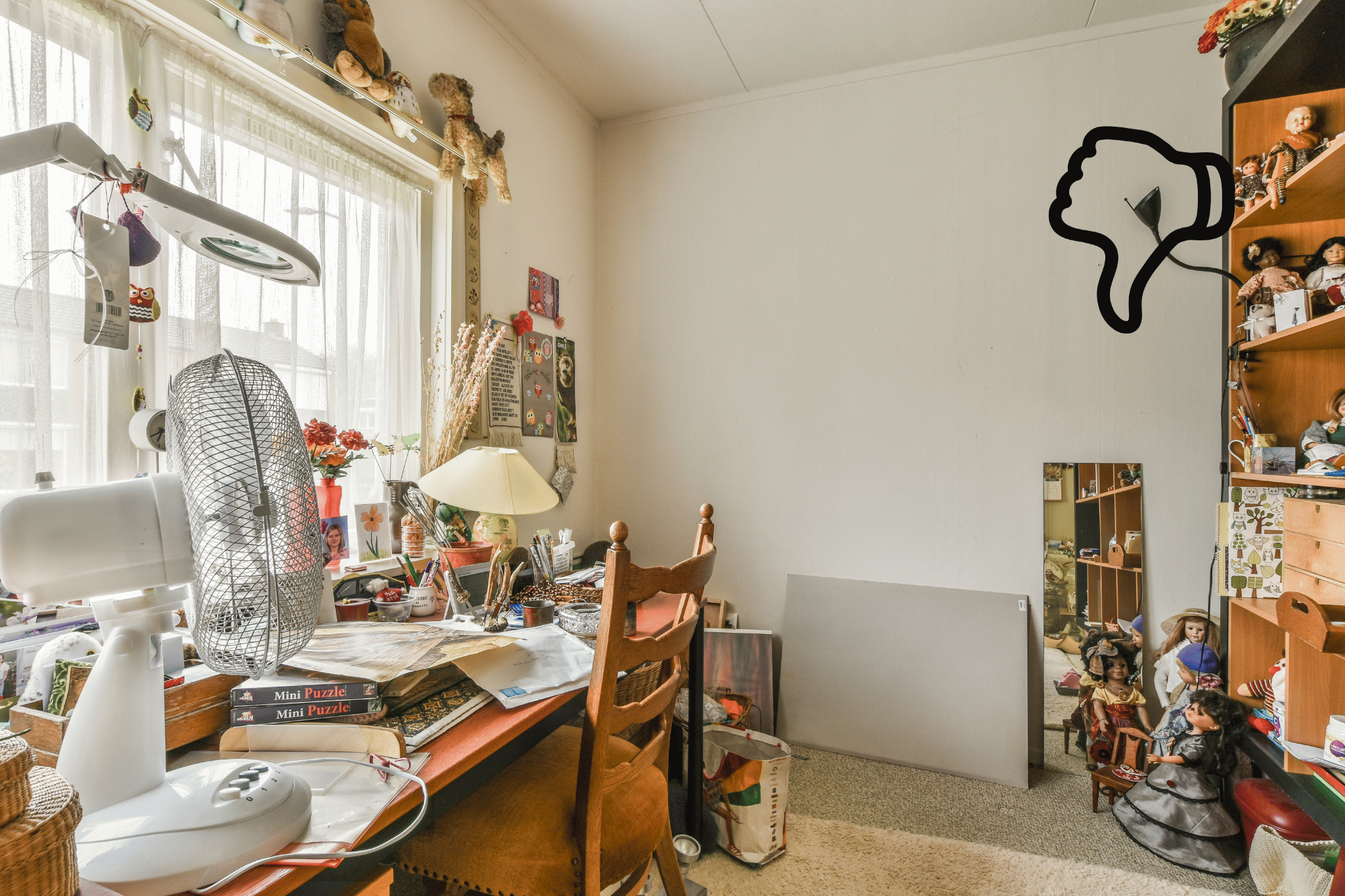 Schlechte Immobilienfotos