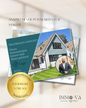 Immobilienmarketing Postkarte für Makler