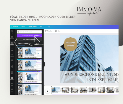 Videovorlage für Immobilienmakler - Immobilienmarketing - Video aus Fotos✶✶Digitales Produkt/Vorlagen-Link✶