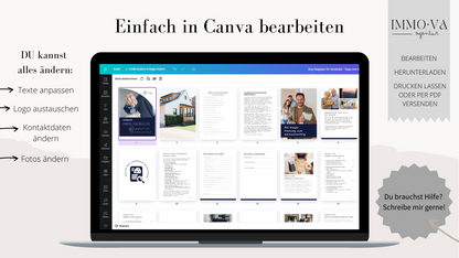 Maklerangebot für Immobilienverkäufer und -käufer - 2 Ratgeber für Verkäufer und Käufer - Verkäufer-Guide u. Käufer-Guide für deine Kunden✶✶Digitales Produkt/Vorlagen-Link✶