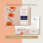 Postkarte Canva Template Immobilienmakler Halloween