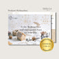 Postkarte Weihnachten Canva Template Immobilienmarketing
