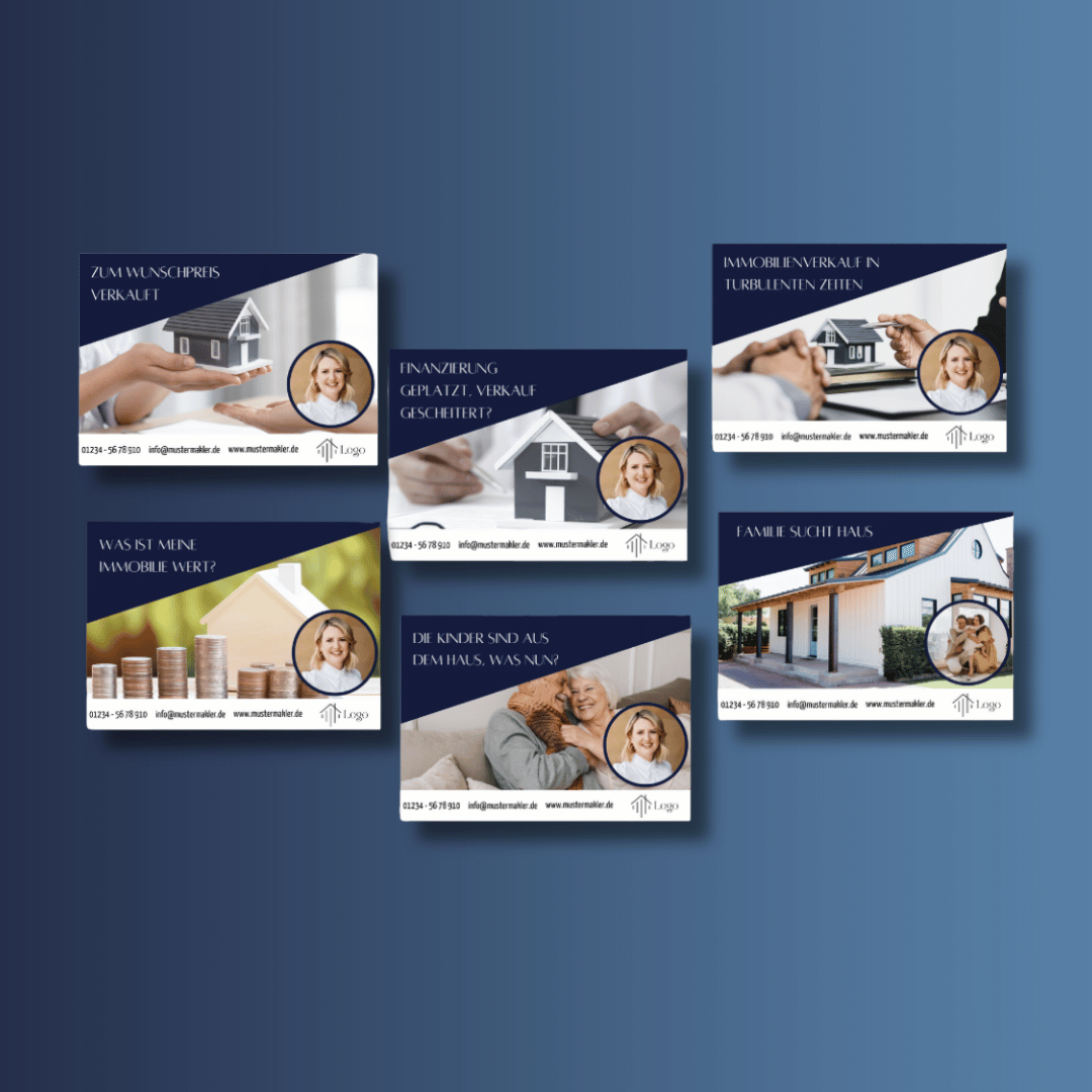 Printmarketing für Immobilienmakler