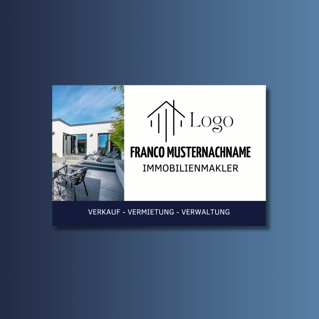 Printmaterialien für Immobilienmakler