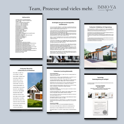 Textbausteine Exposé Immobilienmarketing
