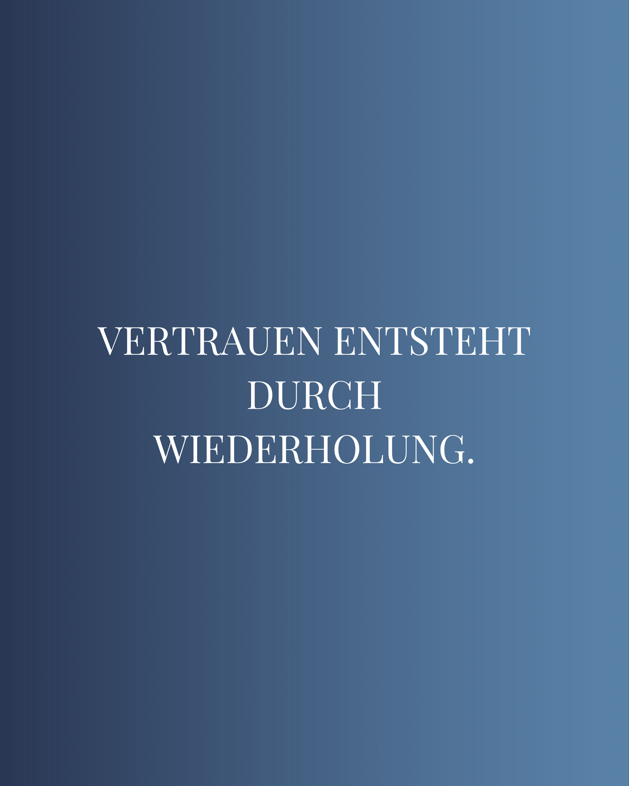 Vertrauen als Makler aufbauen