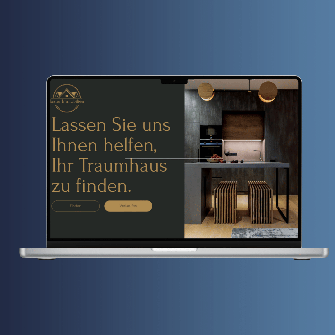 Website & Online-Präsenz für Immobilienmakler