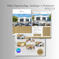 Paket: Exposé, Schaufenster Aushang u. 6 Postkarten für Immobilienmakler✶✶Digitales Produkt/Vorlagen-Link✶
