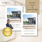 Paket: Exposé und Akquisebroschüre als Canva Templates für Immobilienmakler✶✶Digitales Produkt/Vorlagen-Link✶